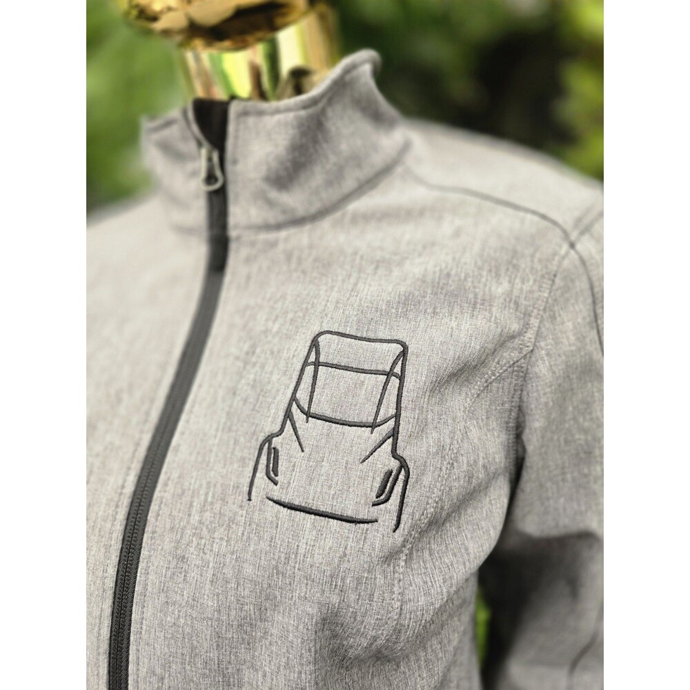 Tesla Employee Port Authority Jacket Full Zip Gray Tesla Semi Launch Team Small - Picture 2 of 7